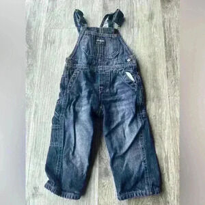 Vintage 12mo boys flannel lined Osh Kosh B’Gosh overalls